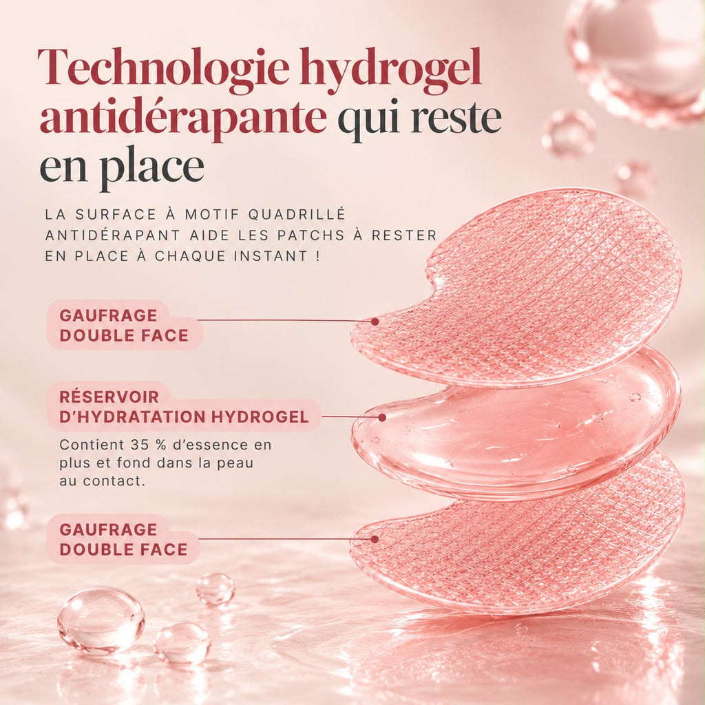 Patchs anti-cernes au PDRN